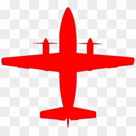 Bae Jetstream 31 Silhouette Clip Arts - Red Airplane Silhouette Png, Transparent Png - salt bae png