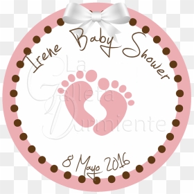 Etiquetas Baby Shower Niña - Baby Foot Clipart, HD Png Download - evil eye png