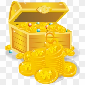 Treasure Plate Png Download - 金币 素材, Transparent Png - gold plate png