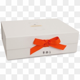 Transparent Orange Ribbon Png - Box, Png Download - orange ribbon png