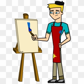 Image Michael Pose Png - Total Drama Gone Wild Michael, Transparent Png - easel png