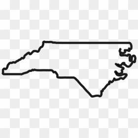 Stamp Outline Png - Transparent North Carolina Outline, Png Download - north carolina outline png