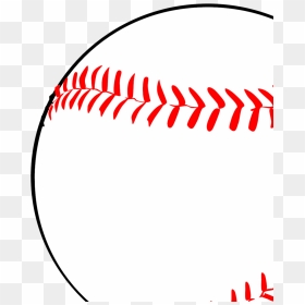 Outline Baseball Clipart, HD Png Download - baseball laces png