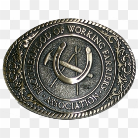 Bwfa Belt Buckle - Farrier Belt Buckle, HD Png Download - gucci belt png