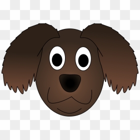 Dog Pup Animal Canine Brown Pet Happy Adorable - Animated Dog Head, HD Png Download - happy dog png