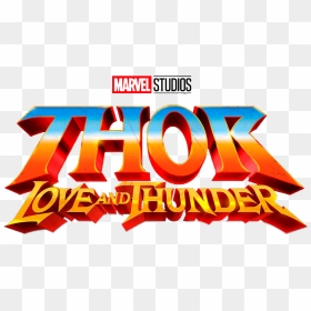 Thor Love And Thunder Png, Transparent Png - marvel studios logo png