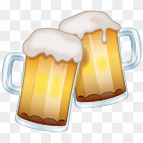 Clinking Beer Emoji, HD Png Download - vhv