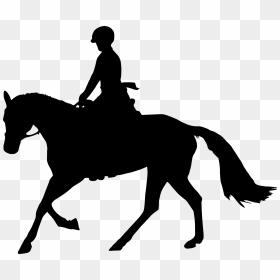 Horse Silhouette Png- - Horse Riding Silhouette Png, Transparent Png - unicorn silhouette png
