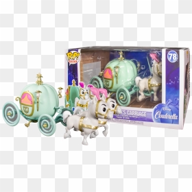 Pumpkin Carriage Funko Pop Rides Vinyl Figure, HD Png Download - cinderella carriage png