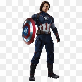 Captain America Bucky Barnes - Captain America Full Body, HD Png Download - bucky barnes png
