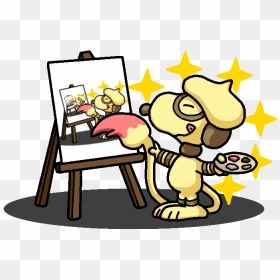 Shiny Smeargle Snoopy By Shawarmachine - Smeargle Shiny, HD Png Download - shiny eyes png