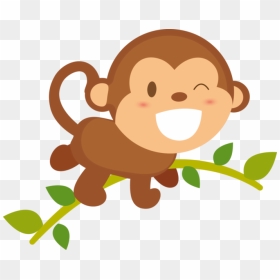 Monkey Clip Art - Monkey Png Cute, Transparent Png - baby monkey png