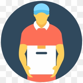 Flat Delivery Icon Png Clipart , Png Download - Delivery Service Icon Png, Transparent Png - delivery icon png