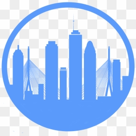 Transparent Boston Clipart - Skyline, HD Png Download - boston skyline png