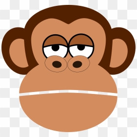 Mono Monkey Clip Arts - Chimp Clipart, HD Png Download - baby monkey png