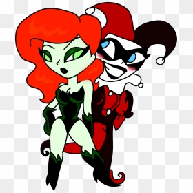 Ivy Clipart Pretty - Transparent Harley Quinn Png, Png Download - poison ivy png