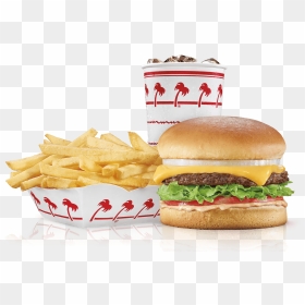 Burger In N Out, HD Png Download - hamburger menu png
