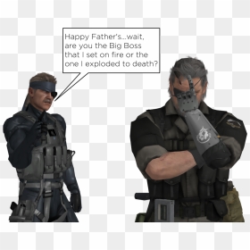 Transparent Big Boss Png - Pc Game, Png Download - big boss png