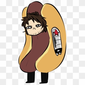 "they Called Me The "wiener Soldier" - Wiener Soldier, HD Png Download - bucky barnes png