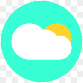 Weather Icon Forecast Free Photo - Circle, HD Png Download - weather icon png