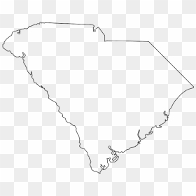 Line Art, HD Png Download - north carolina outline png