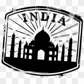 India Travel Stamp Png - India Stamp Png, Transparent Png - stamps png