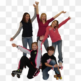 Transparent Roller Skate Png - Kids Roller Skating, Png Download - roller skate png