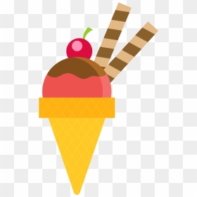 Ice Cream Cone, HD Png Download - ice cream clipart png