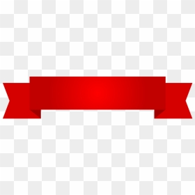 Transparent Background Red Ribbon Banner, HD Png Download - red tag png