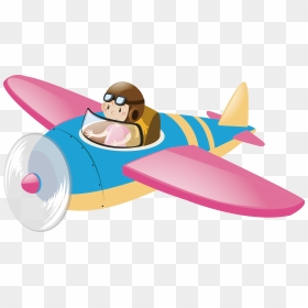 Airplane Photography Clip Art Pink Wings Small - Aeroplane Images For Kids, HD Png Download - ribon png
