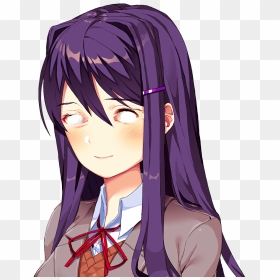 Doki Doki Literature Club Yuri , Png Download - Yuri Eyes Doki Doki, Transparent Png - doki doki literature club png