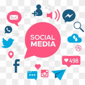 Social Media Png Background Image - Social Media Marketing Logo, Transparent Png - social png