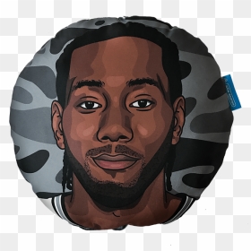 Kawhi Leonard Pillow Head - Illustration, HD Png Download - kawhi leonard png