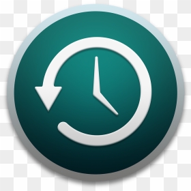 Download Png Ico Icns - Time Machine Mac Icon, Transparent Png - time icon png