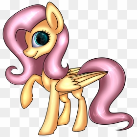 Pinipy, Female, Fluttershy, My Little Pony, Safe, Shiny - Cartoon, HD Png Download - shiny eyes png