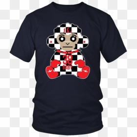 Never Broke Again 38 Baby Monkey Checkers T-shirt - Never Broke Again Monkey Logo, HD Png Download - baby monkey png