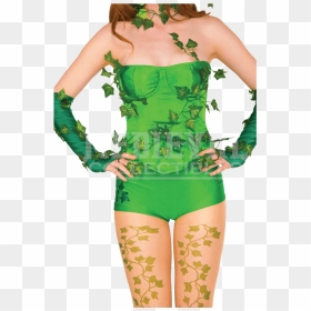 Deluxe Poison Ivy Corset , Png Download - Poison Ivy Costume, Transparent Png - poison ivy png