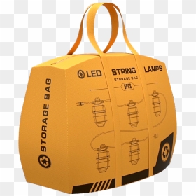 100 Watt Led Temporary String Light 5 Pc Kit, Construction - Duffel Bag, HD Png Download - string light png