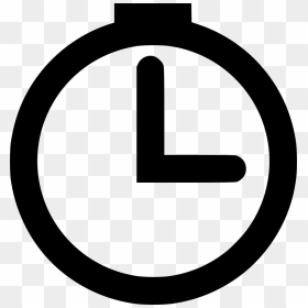 Time Clock Icon Png - Clock Icon Transparent Png, Png Download - time icon png