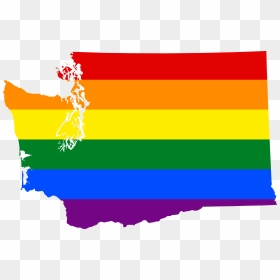 Pride Flag Washington State, HD Png Download - gay flag png