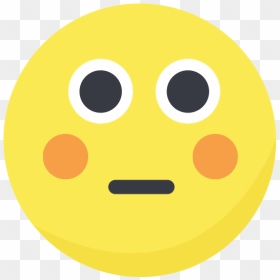 Circle, HD Png Download - embarrassed emoji png