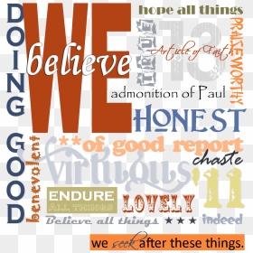 Articles Of Faith Png - Poster, Transparent Png - faith png