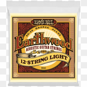Earthwood Light 12 String 80/20 Bronze Acoustic Guitar - Ernie Ball Earthwood, HD Png Download - string light png