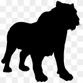 Masai Lion, HD Png Download - lion silhouette png