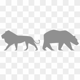 Silhouette, HD Png Download - lion silhouette png