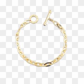 Roberto Coin Chic And Shine Petite Link Bracelet - Gold Bracelet, HD Png Download - gold shine png