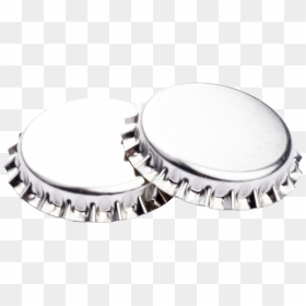 26mm Silver Crown Cap Photo - Circle, HD Png Download - silver crown png