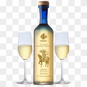 4 Copas Reposado Tequila - Copas Tequila, HD Png Download - tequila shot png