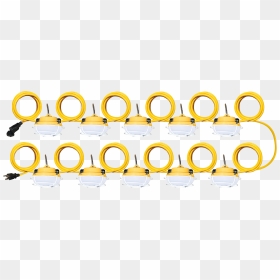 Portable String Lighting 80w - Circle, HD Png Download - string light png
