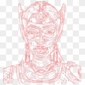 Symmetra Sketch Overlay For Illustrator - Symmetra Sketches, HD Png Download - symmetra png